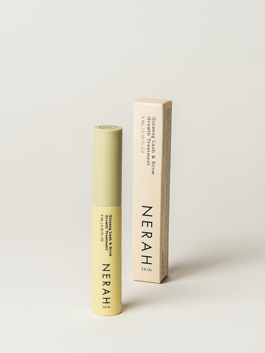 Ginseng Lash & Brow Volumizing Serum – Biotin Peptide Formula, 9ml