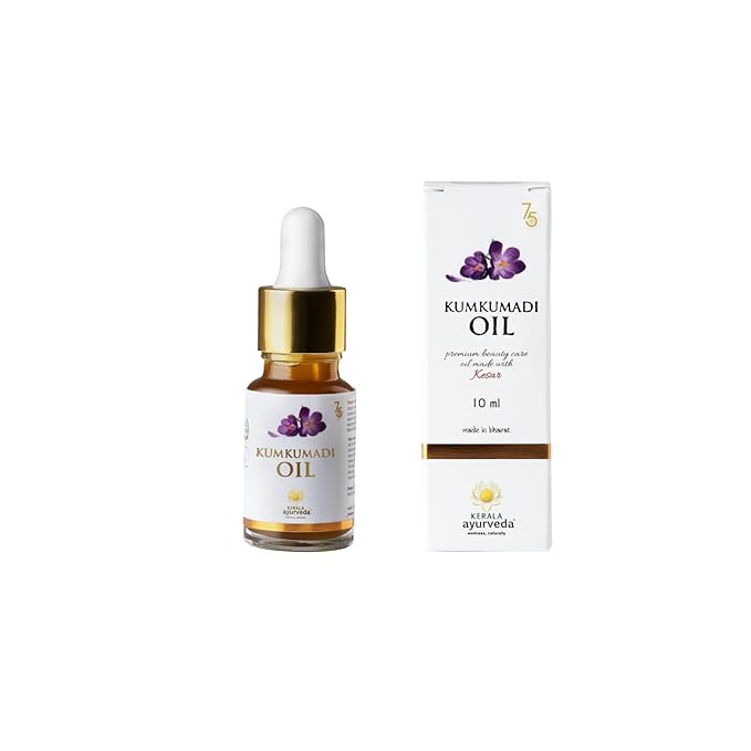 Herbal Kumkumadi Oil – Lotus, Turmeric & Saffron