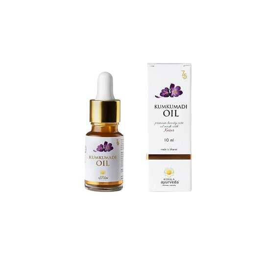 Herbal Kumkumadi Oil – Lotus, Turmeric & Saffron