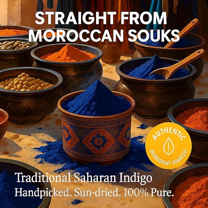 Moroccan Neela Body & Face Powder mask
