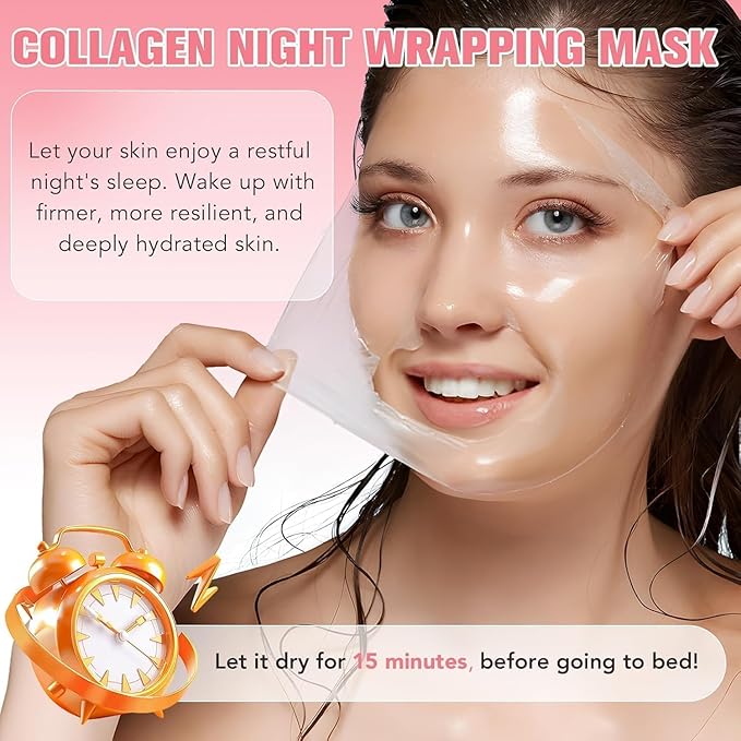 QLOVYA™ Collagen Glow Peel-Off Mask - Sirena organics