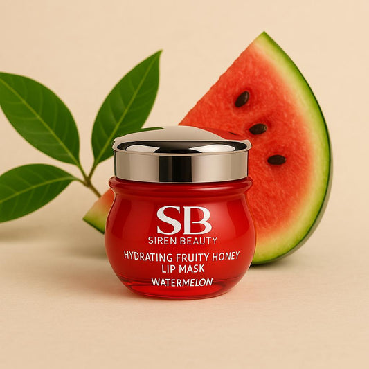 Vegan & Fruity Lip Care Masks Honey Jar - for Moisturized and Soft Lips